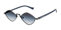 EA2182 - Shiny antique silver - Blue grey