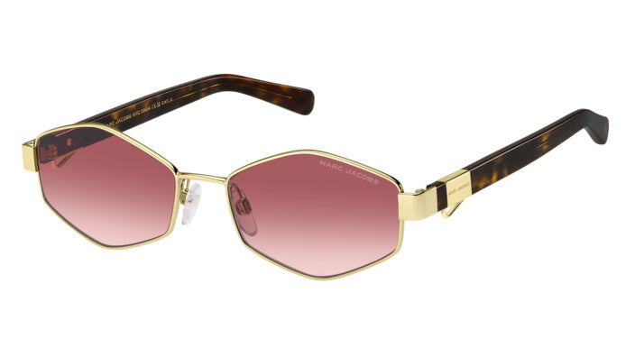 Marc Jacobs MARC 496/S NOA-3X Or bordeaux - vue trois-quarts, sans chaîne visible