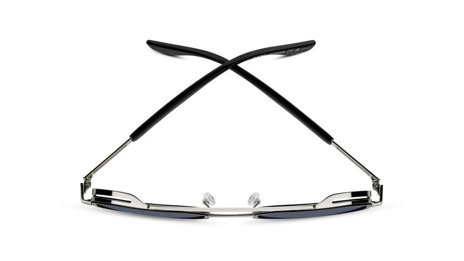 Marc Jacobs MARC 782/S 84J-08 Gris noir - vue du dessus, branches ouvertes