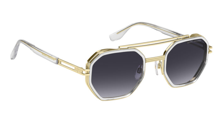 Marc Jacobs MARC 782/S LOJ-9O Or transparent - autre vue trois-quarts