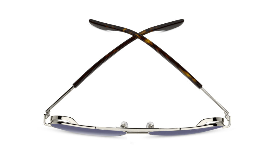 Marc Jacobs MARC 784/S 8JD-08 Gris havane - vue du dessus, branches ouvertes