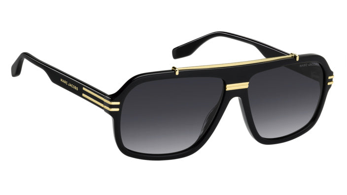 Marc Jacobs MARC 840/S 2M2-9O Noir or - autre vue trois-quarts