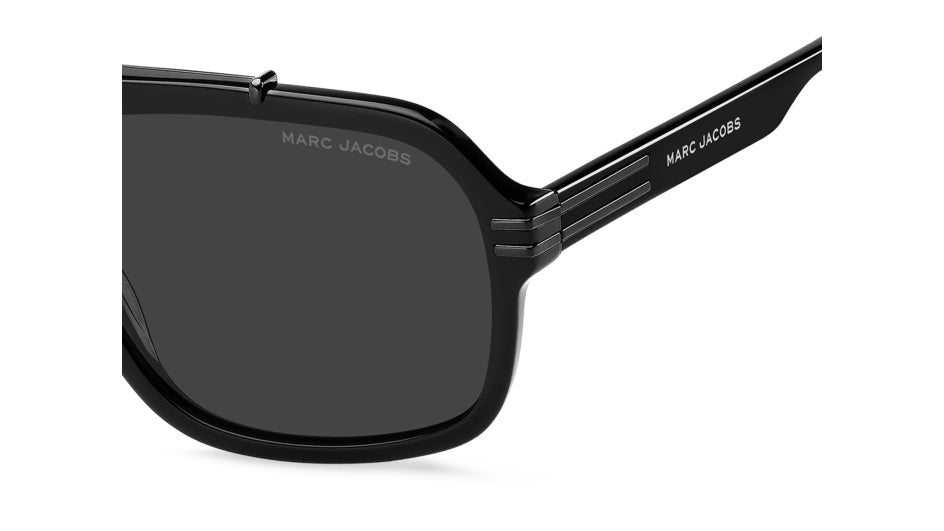 Marc Jacobs MARC 840/S 807-IR Noir - vue latérale rapprochée, détail de branche