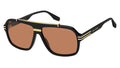 Marc Jacobs MARC 840/S 8LZ-W7 Noir orange - vue trois-quarts principale