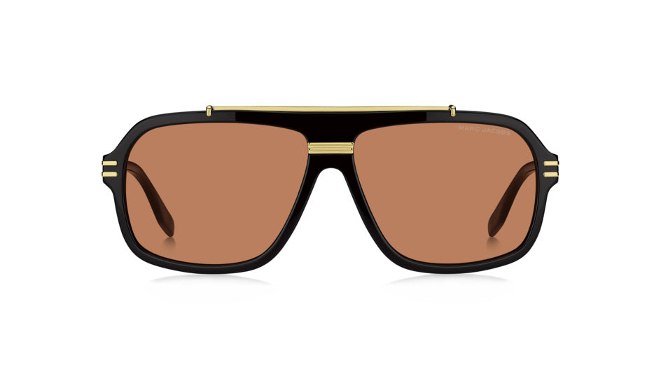 Marc Jacobs MARC 840/S 8LZ-W7 Noir orange - vue de face