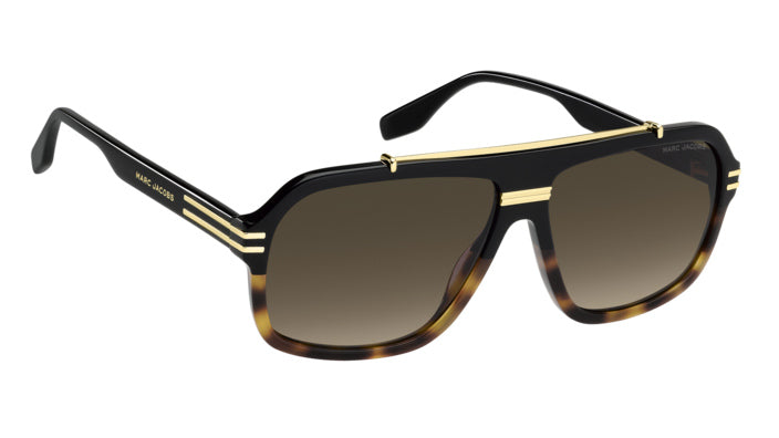 Marc Jacobs MARC 840/S W4A-HA Noir havane - autre vue trois-quarts