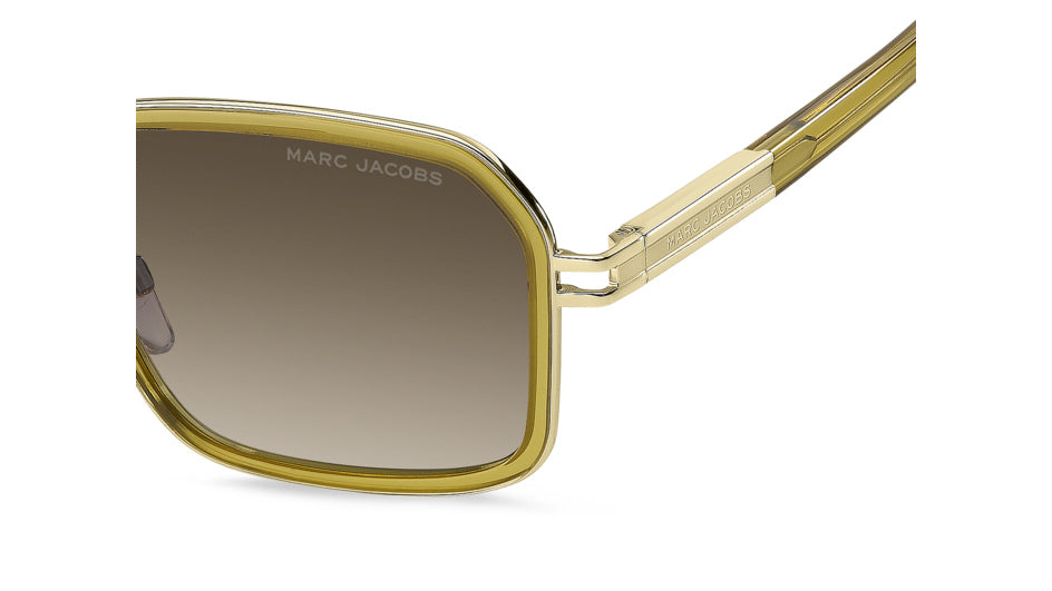 Marc Jacobs MARC 903/S DYG-HA Or jaune - vue latérale rapprochée, détail de branche