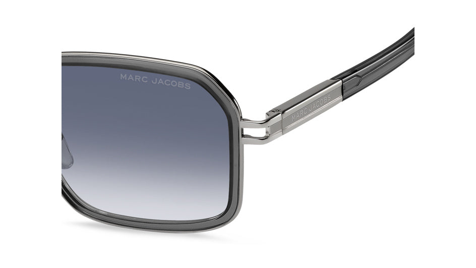 Marc Jacobs MARC 903/S GUA-08 Gris - vue latérale rapprochée, détail de branche