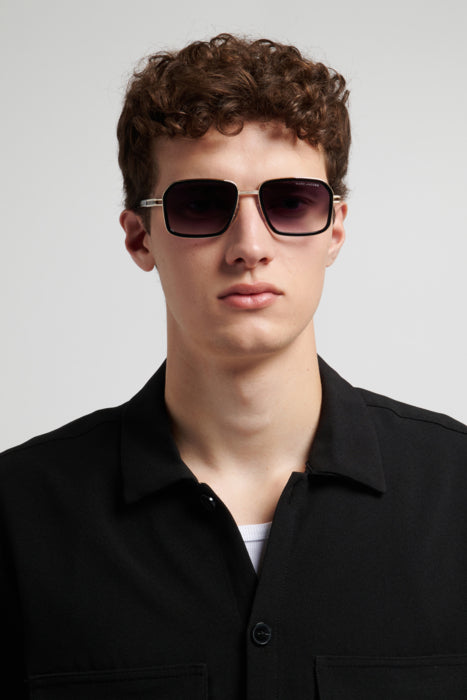 Marc Jacobs MARC 903/S RHL-9O Or noir - photo avec mannequin, face