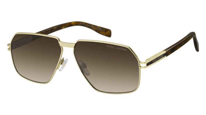 Marc Jacobs MARC 906/S 8SO-HA Or havane - vue trois-quarts principale