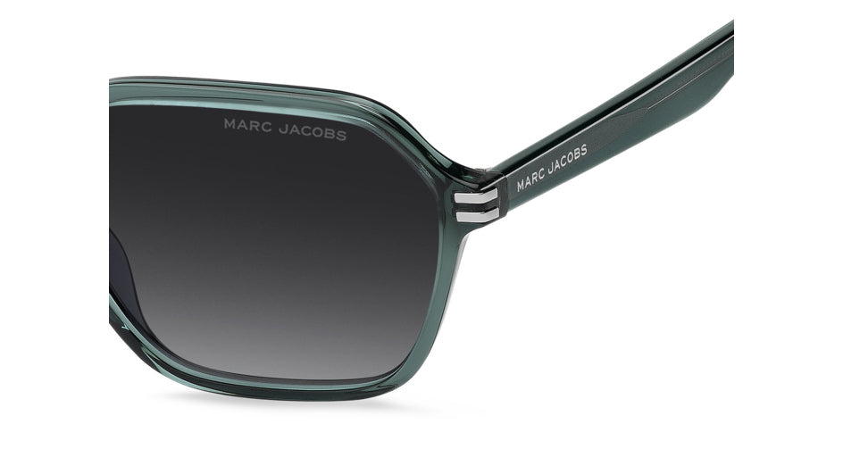 Marc Jacobs MARC 907/S ZI9-9O Bleu - vue latérale rapprochée, détail de branche