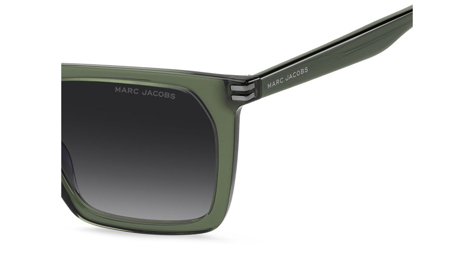Marc Jacobs MARC 908/S 1ED-9O Vert - vue latérale rapprochée, détail de branche