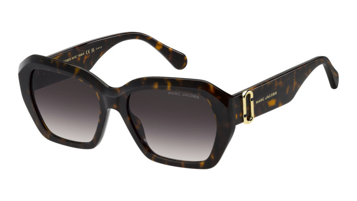 Marc Jacobs MARC 922/S 086-3X Havane marron - vue trois-quarts