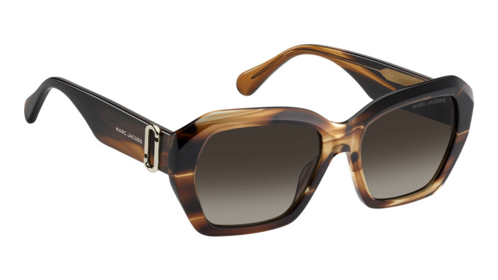 Marc Jacobs MARC 922/S EX4-HA Marron corne - autre vue trois-quarts