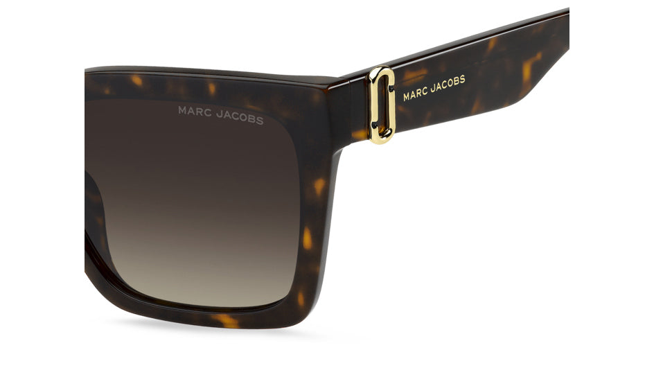 Marc Jacobs MARC 926/G/S 086-HA Havane marron - vue de côté