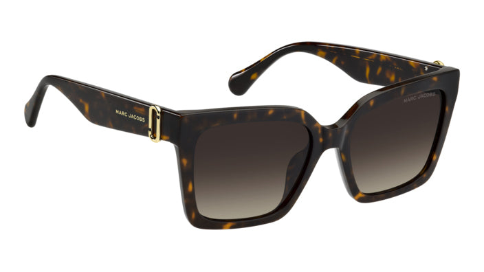 Marc Jacobs MARC 926/G/S 086-HA Havane marron - autre vue trois-quarts