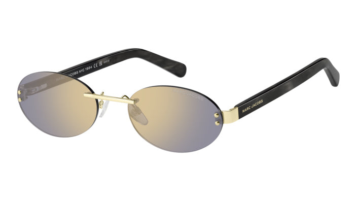 Marc Jacobs MARC 929/S LKS-K1 Or bleu - vue trois-quarts