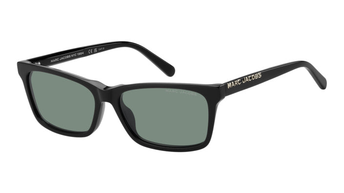 Marc Jacobs MARC 933/S 7ZJ-QT Noir vert - vue trois-quarts