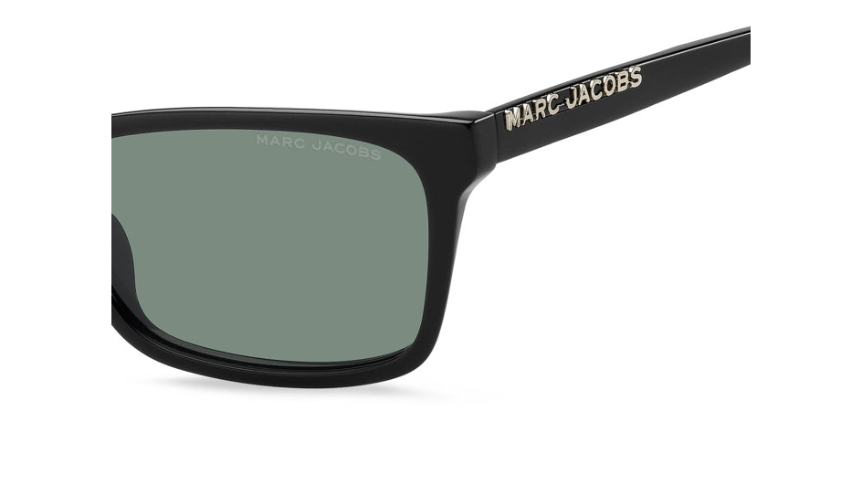 Marc Jacobs MARC 933/S 7ZJ-QT Noir vert - vue de côté
