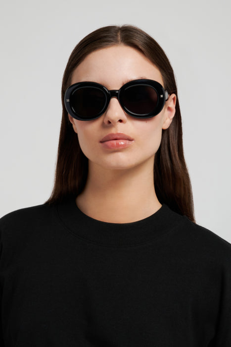 Marc Jacobs MARC 937/G/S MNG-IR Transparent noir - photo portée