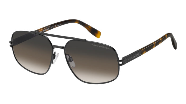 Marc Jacobs MARC 948/S 0AM-PR Noir havane - vue trois-quarts