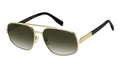 Marc Jacobs MARC 948/S PEF-9K Or vert - vue trois-quarts