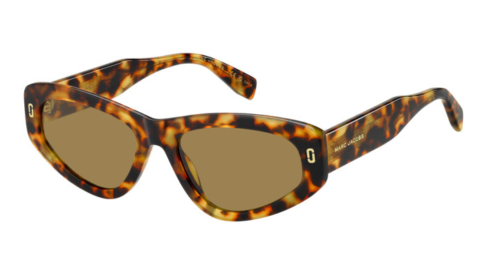 Marc Jacobs MJ 1146/S 086-70 Havane marron - vue trois-quarts