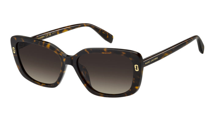 Marc Jacobs MJ 1147/G/S 086-HA Havane marron - vue trois-quarts