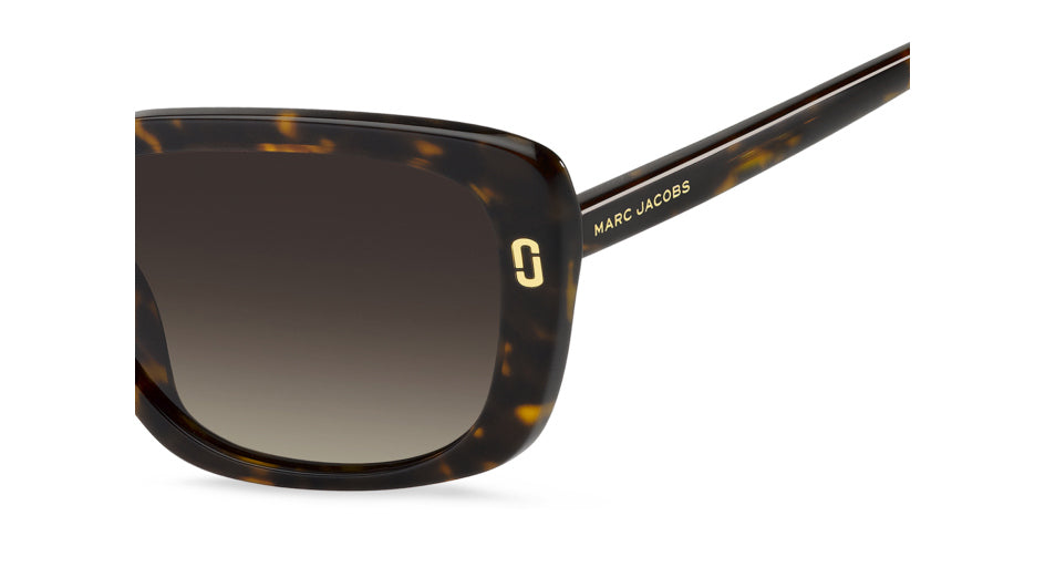 Marc Jacobs MJ 1147/G/S 086-HA Havane marron - vue de côté