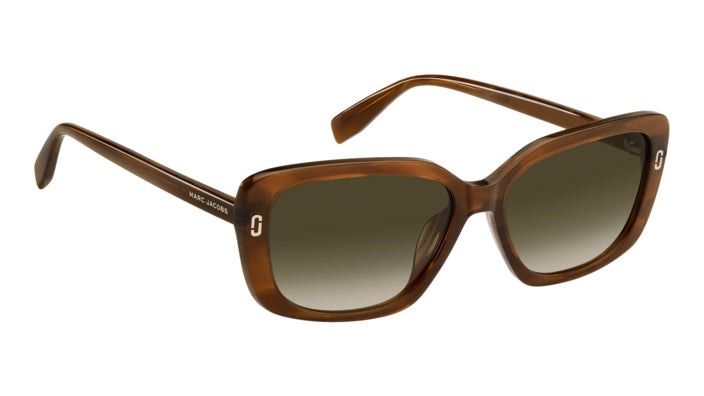 Marc Jacobs MJ 1147/G/S EX4-9K Marron corne - autre vue trois-quarts