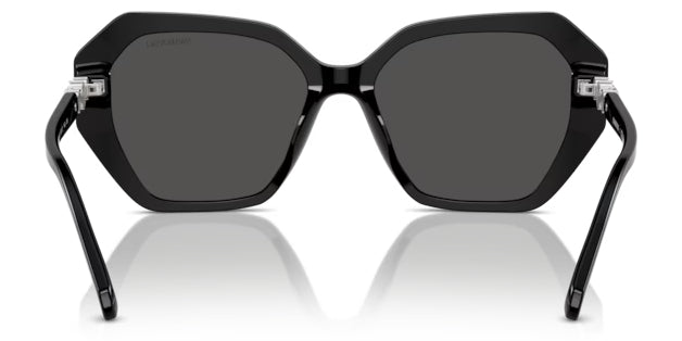 Lunettes de soleil Swarovski SK6017 100187 Noir - vue arrière