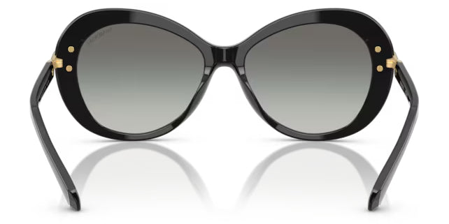 Lunettes de soleil Swarovski SK6026 100111 Noir - vue arrière