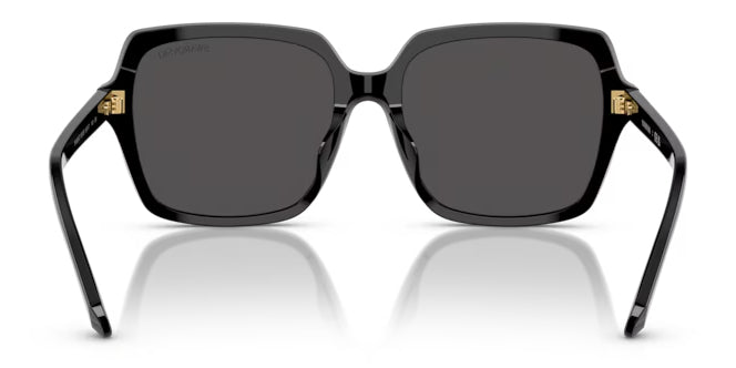 Lunettes de soleil Swarovski SK6034D 100187 Noir - vue arrière