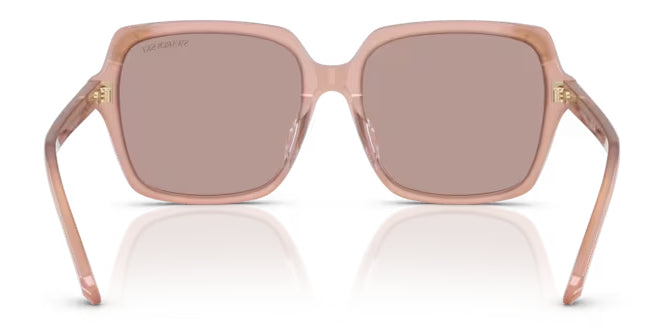 Lunettes de soleil Swarovski SK6034D 10257N Rose laiteux - vue arrière