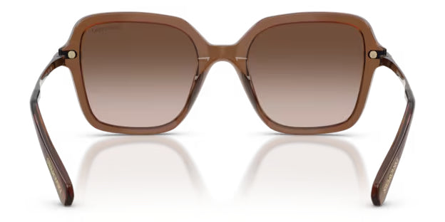 Lunettes de soleil Swarovski SK6040 106713 Marron transparent - vue arrière