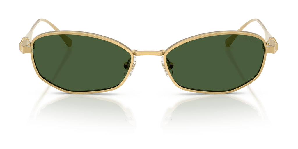 Lunettes de soleil Swarovski SK7042 400471 Or - vue de face