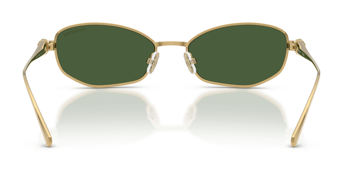 Lunettes de soleil Swarovski SK7042 400471 Or - vue arrière