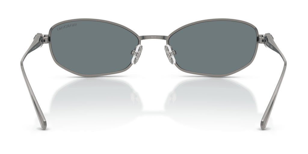 Lunettes de soleil Swarovski SK7042 40096G Gunmetal - vue arrière