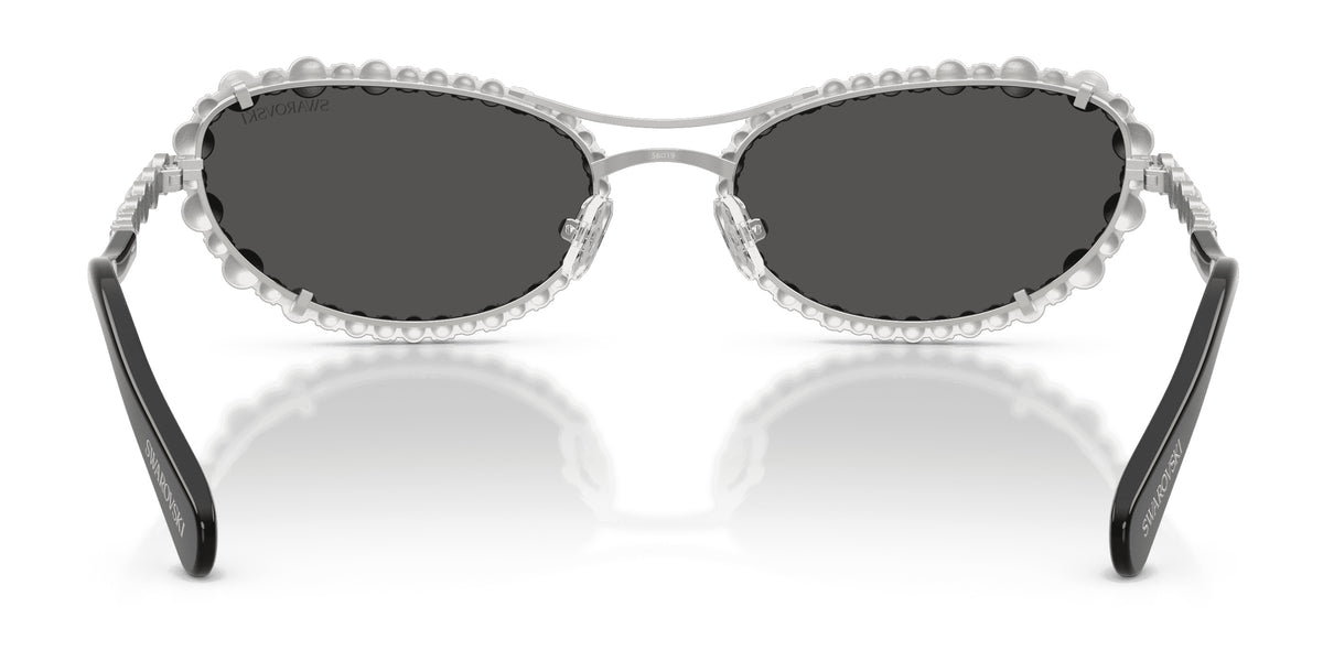 Lunettes de soleil Swarovski SK7044 400187 Argent - vue arrière