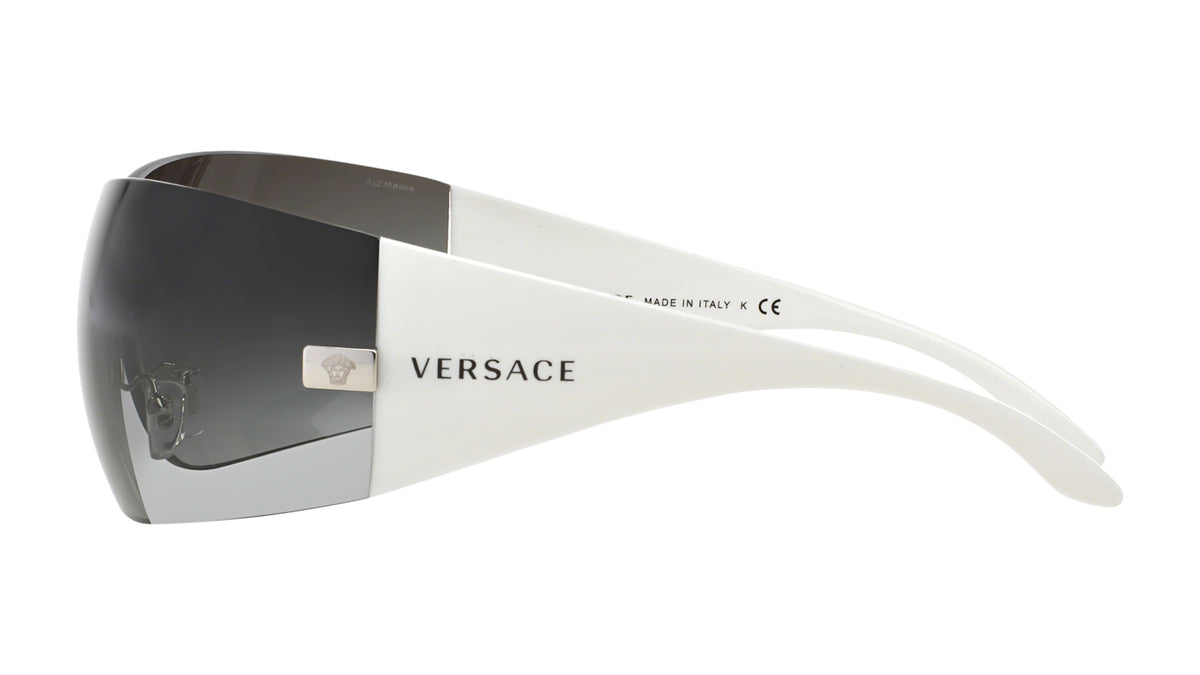 Lunettes de soleil Versace VE2054 10008G – Argent – vue de profil.