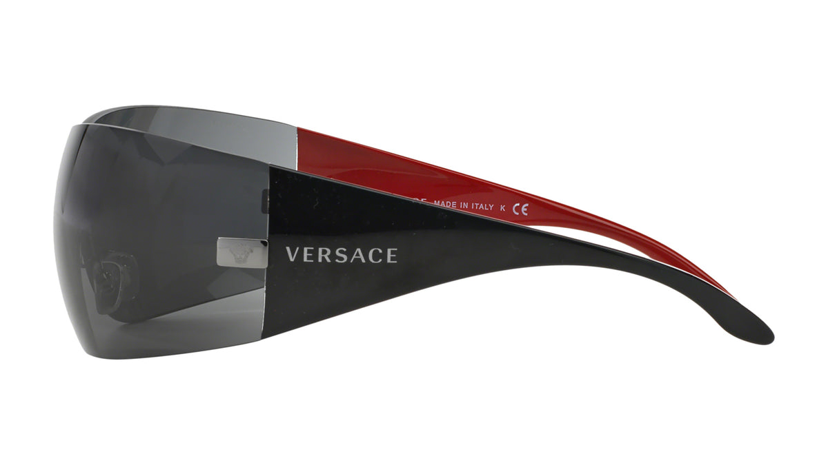 Lunettes de soleil Versace VE2054 100187 – Gunmetal – vue de profil.