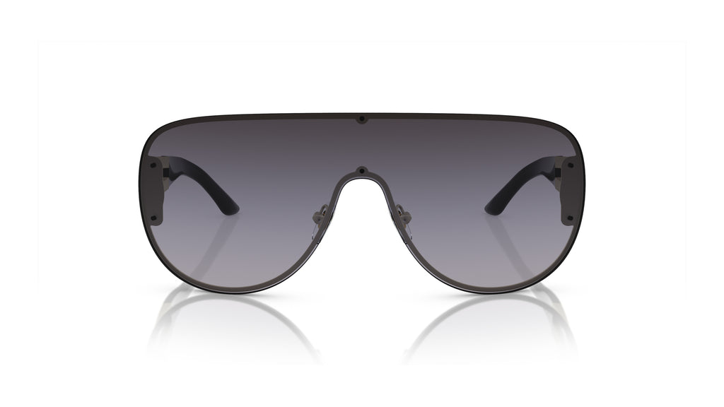 Lunettes de soleil Versace VE2166 12528G – Or Pâle – vue de face.