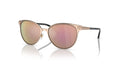 Lunettes de soleil Versace VE2168 14095R – Or rose – vue de trois quarts.