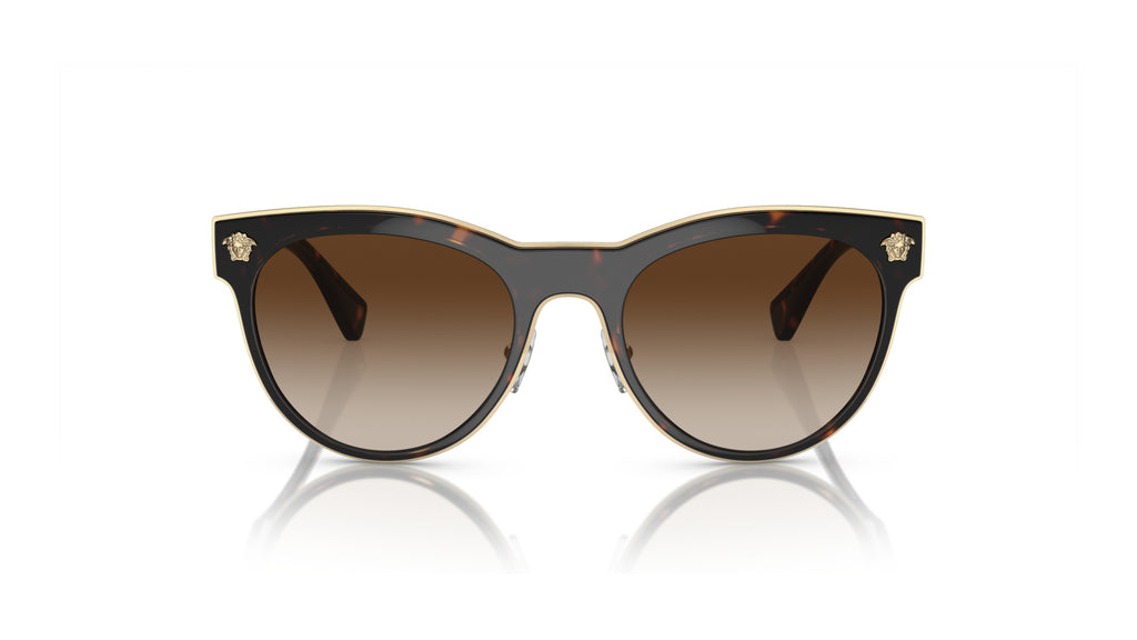 Lunettes de soleil Versace VE2198 125213 – Havane – vue de face.
