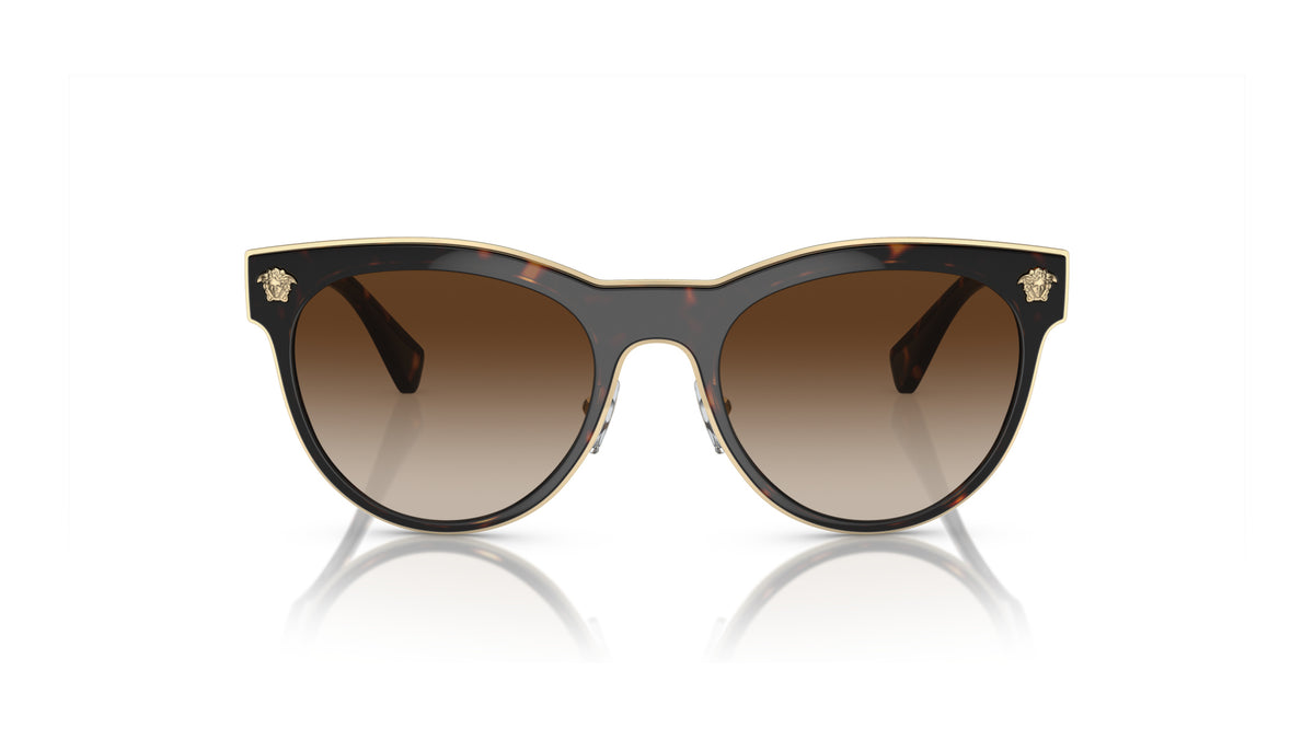 Lunettes de soleil Versace VE2198 125213 – Havane – vue de face.