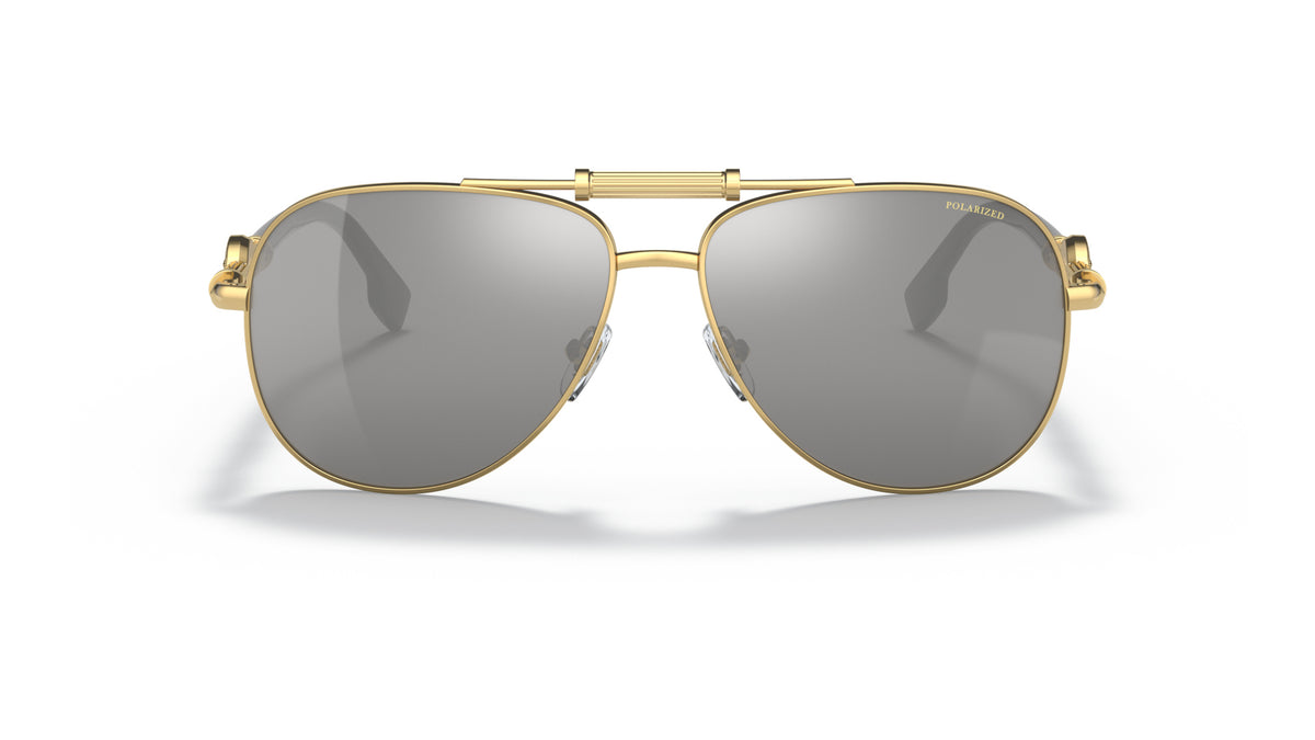 Lunettes de soleil Versace VE2236 1002Z3 – Or – vue de face.