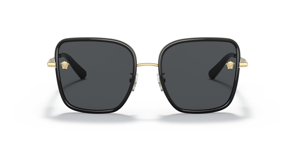 Lunettes de soleil Versace VE2247D 143887 – Noir – vue de face.