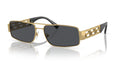 Lunettes de soleil Versace VE2257 100287 – Or – vue de trois quarts.
