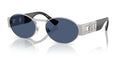 Lunettes de soleil Versace VE2264 100080 – Argent – vue de trois quarts.