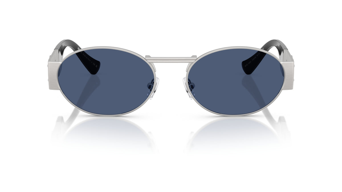 Lunettes de soleil Versace VE2264 100080 – Argent – vue de face.